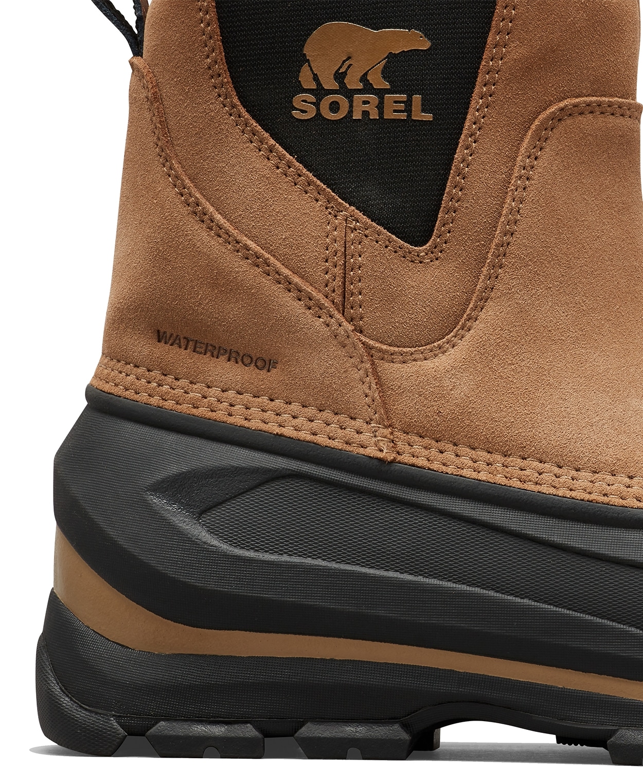 バクストン プルオンブーツ ウォータープルーフ(25 Delta Black