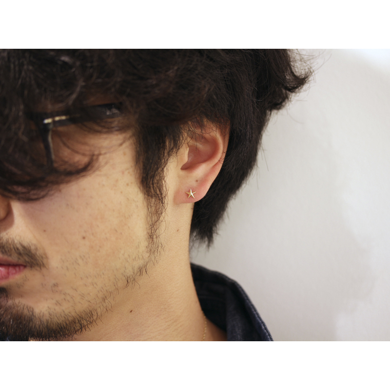 SYMPATHY OF SOUL（シンパシーオブソウル） Star Pierce - K18Yellow