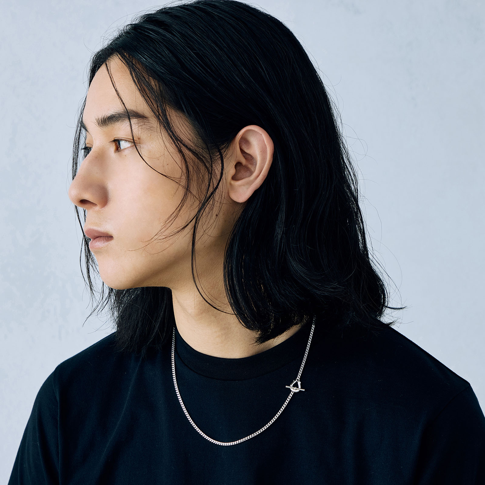 SYMPATHY OF SOUL（シンパシーオブソウル） Toggle Necklace - Curb