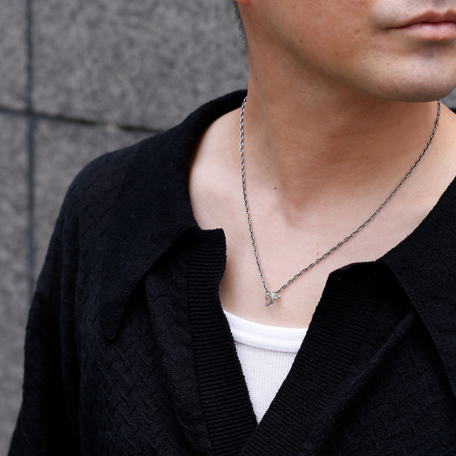 SYMPATHY OF SOUL（シンパシーオブソウル） Cross Necklace（クロス