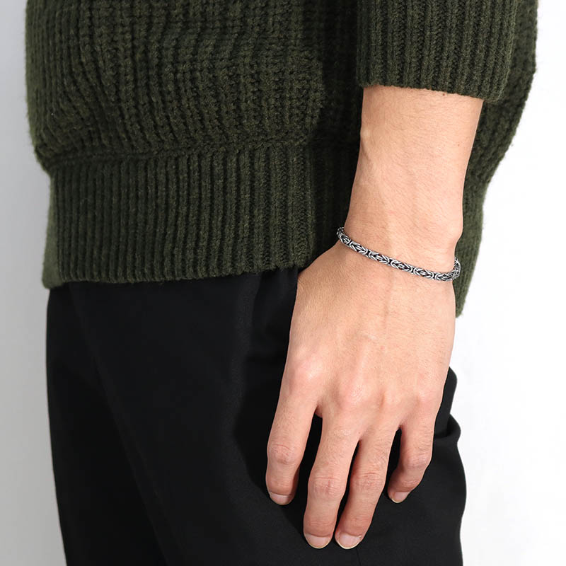 Suman Dhakhwa（スーマンダックワ） Oriental Chain Bracelet 4mm