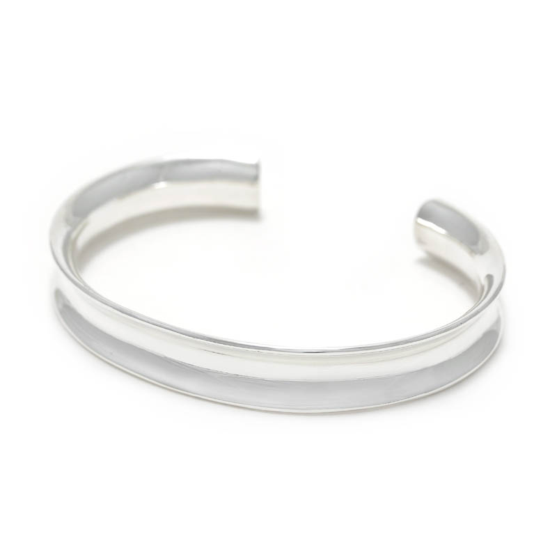 Suman Dhakhwa（スーマンダックワ） Silver Curvature Bracelet