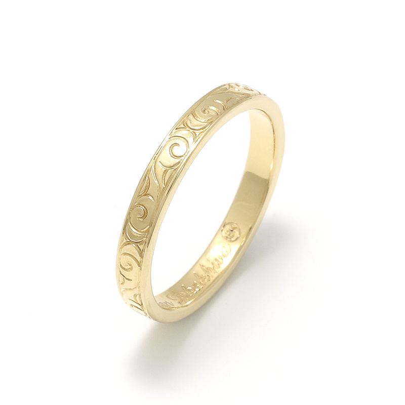Suman Dhakhwa（スーマンダックワ） 18K Eternal Carving Ring（18K