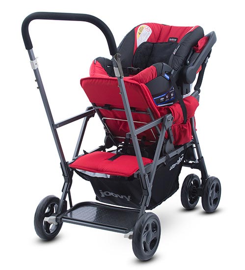 Meet the all new Joovy Caboose Ultralight Graphite - Savvy Sassy Moms