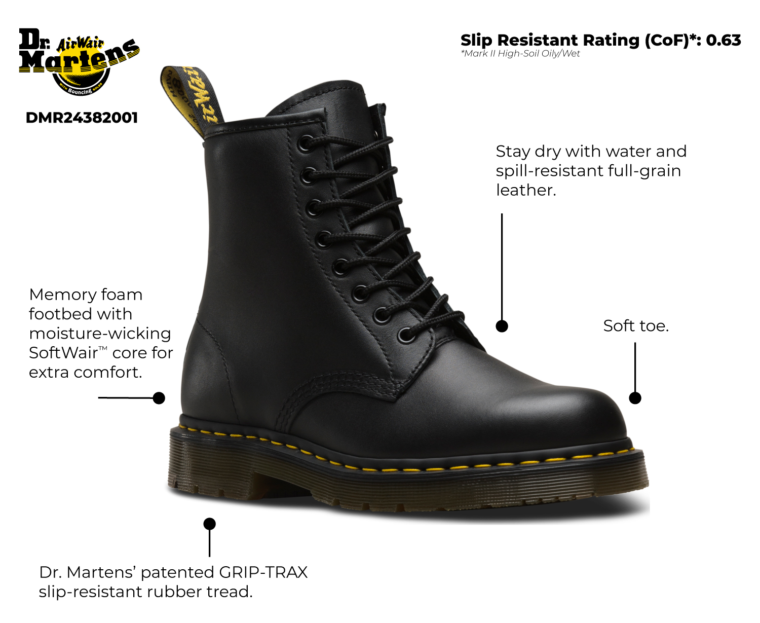 Unisex Dr. Martens Unisex 6