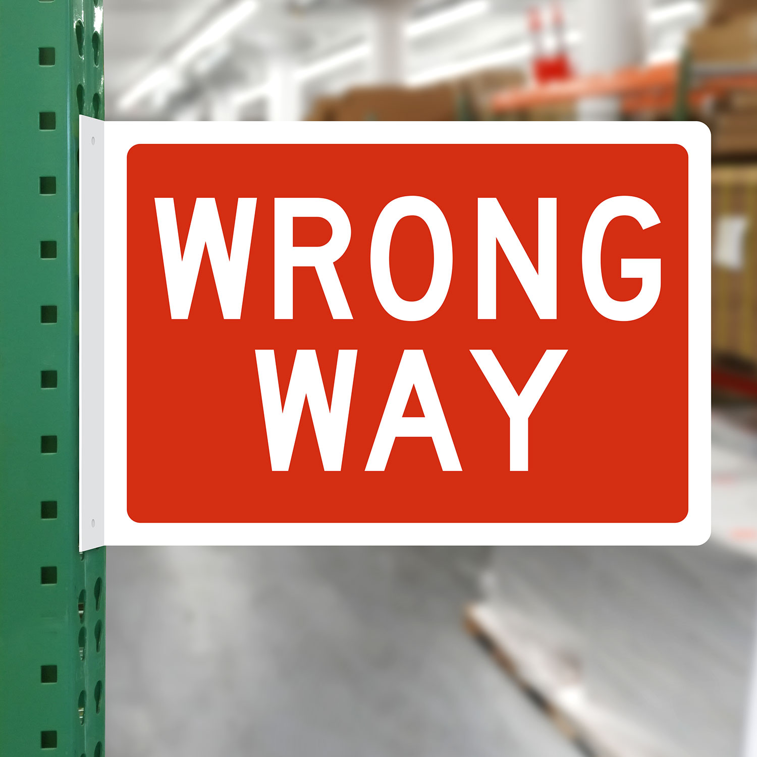 Wrong Way Sign - Save 10% Online