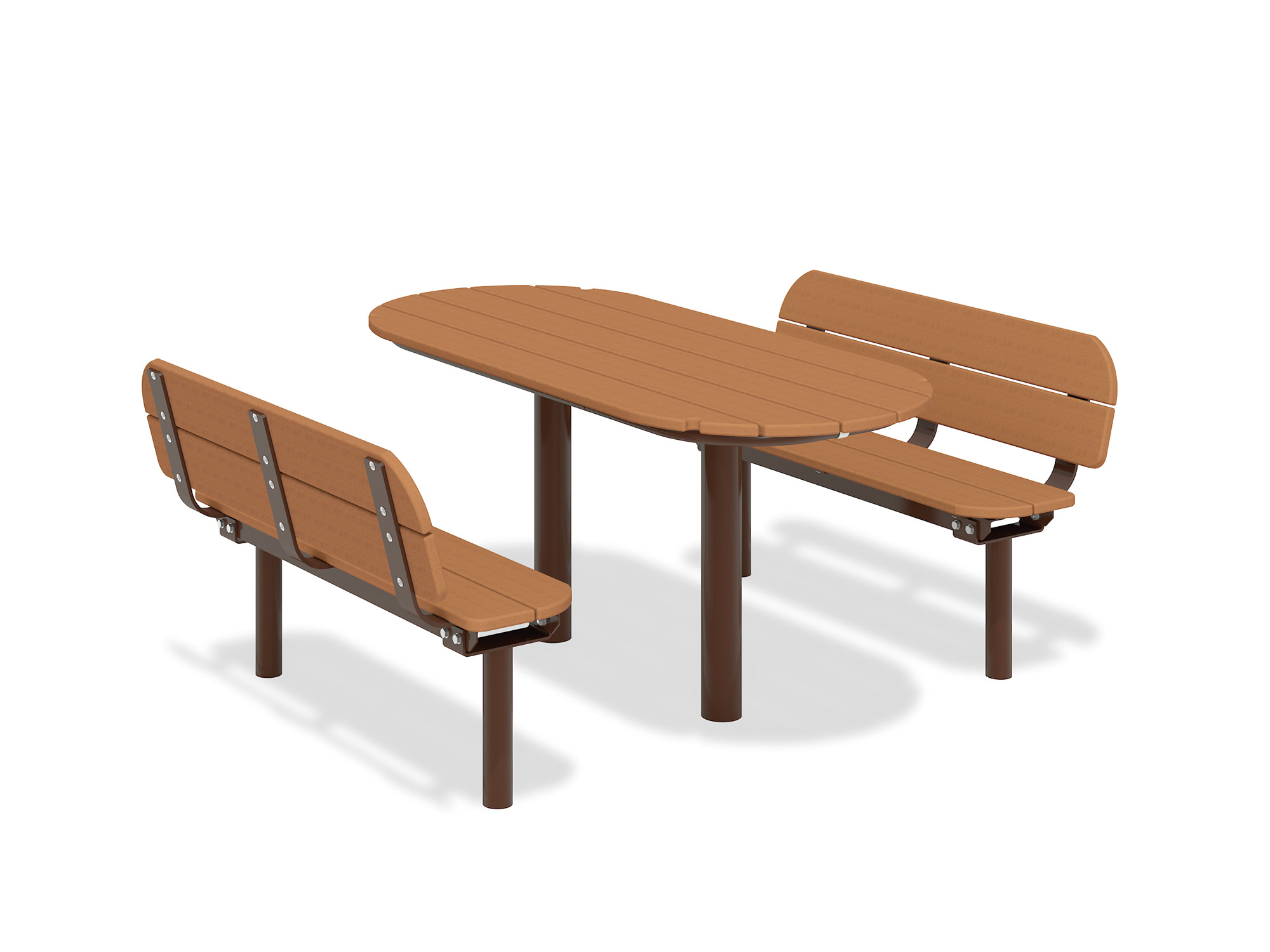 みんなのテーブルベンチ RTF-1511 公園ベンチ関連製品 ｜ 株式会社サカヱ