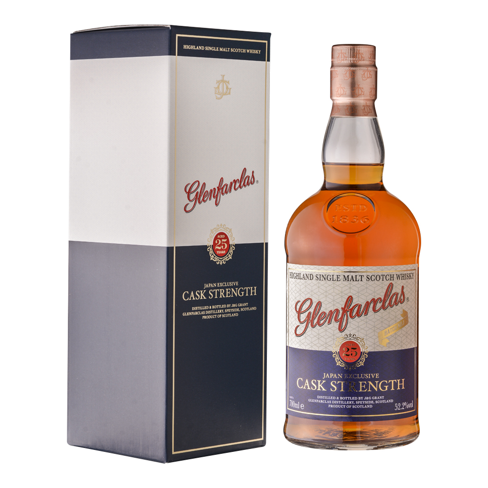 グレンファークラス 25年 カスクストレングス 52.2% 700ML GLENFARCLAS