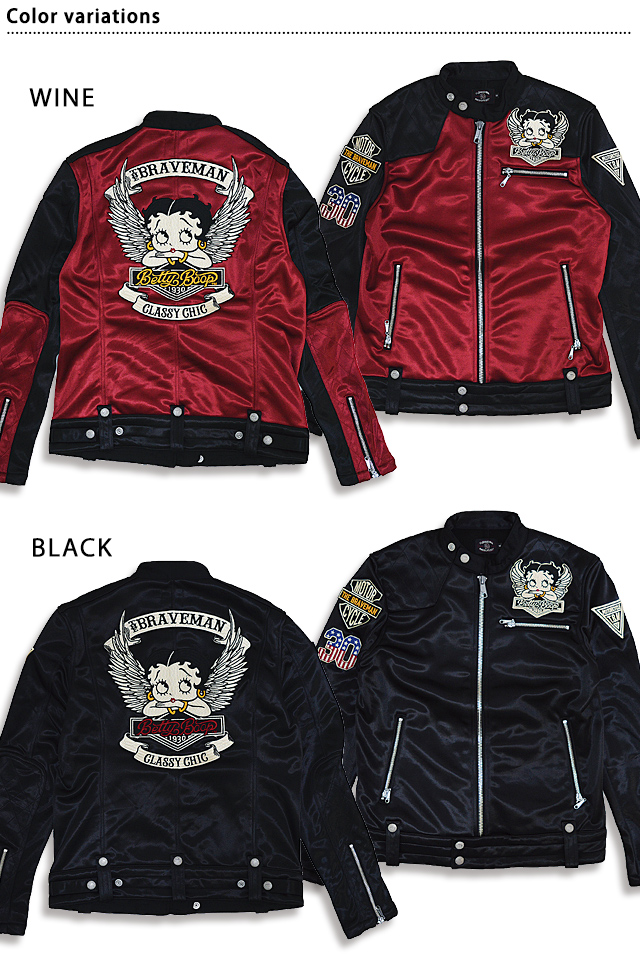 BR×BETTYコラボ ボンディングライダース The BRAVE-MAN BBB-2241