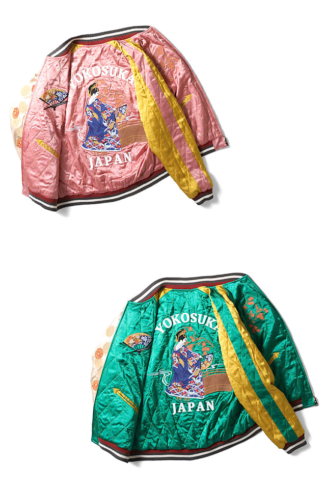 リバーシブルスーベニアジャケット「JAPAN」 HOUSTON 51391