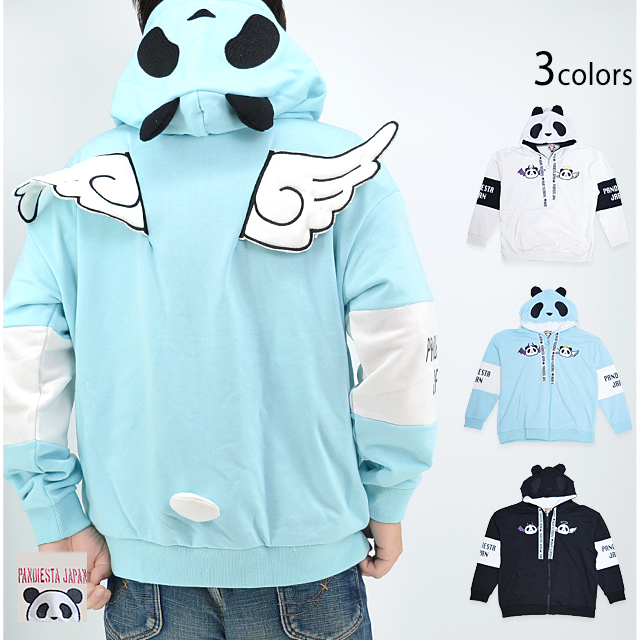 リアル天使の羽根付きパンダさんBIGパーカー PANDIESTA JAPAN 564101