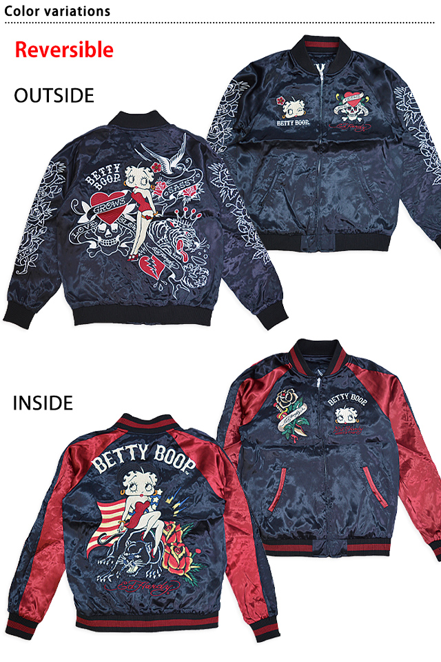 Ed Hardy×BETTY リバーシブルスカジャン サクラスタイルセレクション