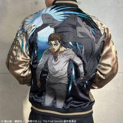 絡繰魂×進撃の巨人 リバーシブルスカジャン「エレン」絡繰魂 252001 和