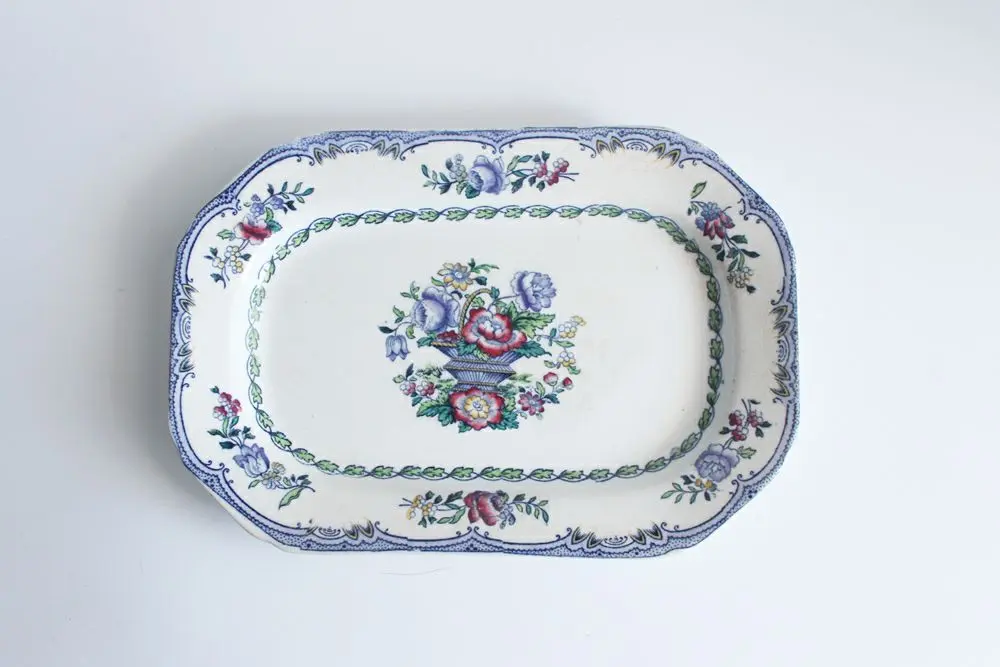 アンティークプレート SPODE イギリス Copeland コーポランドスポード