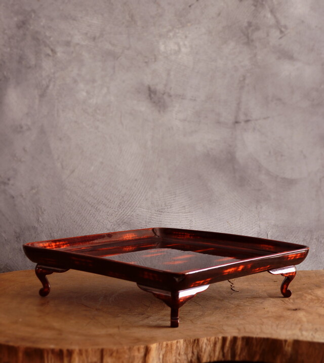 Antique Sam's Collection 根来脚付き膳