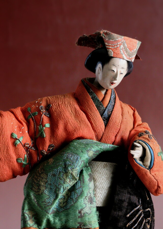 竹田人形 衣装人形 立婦人 骨董 日本人形