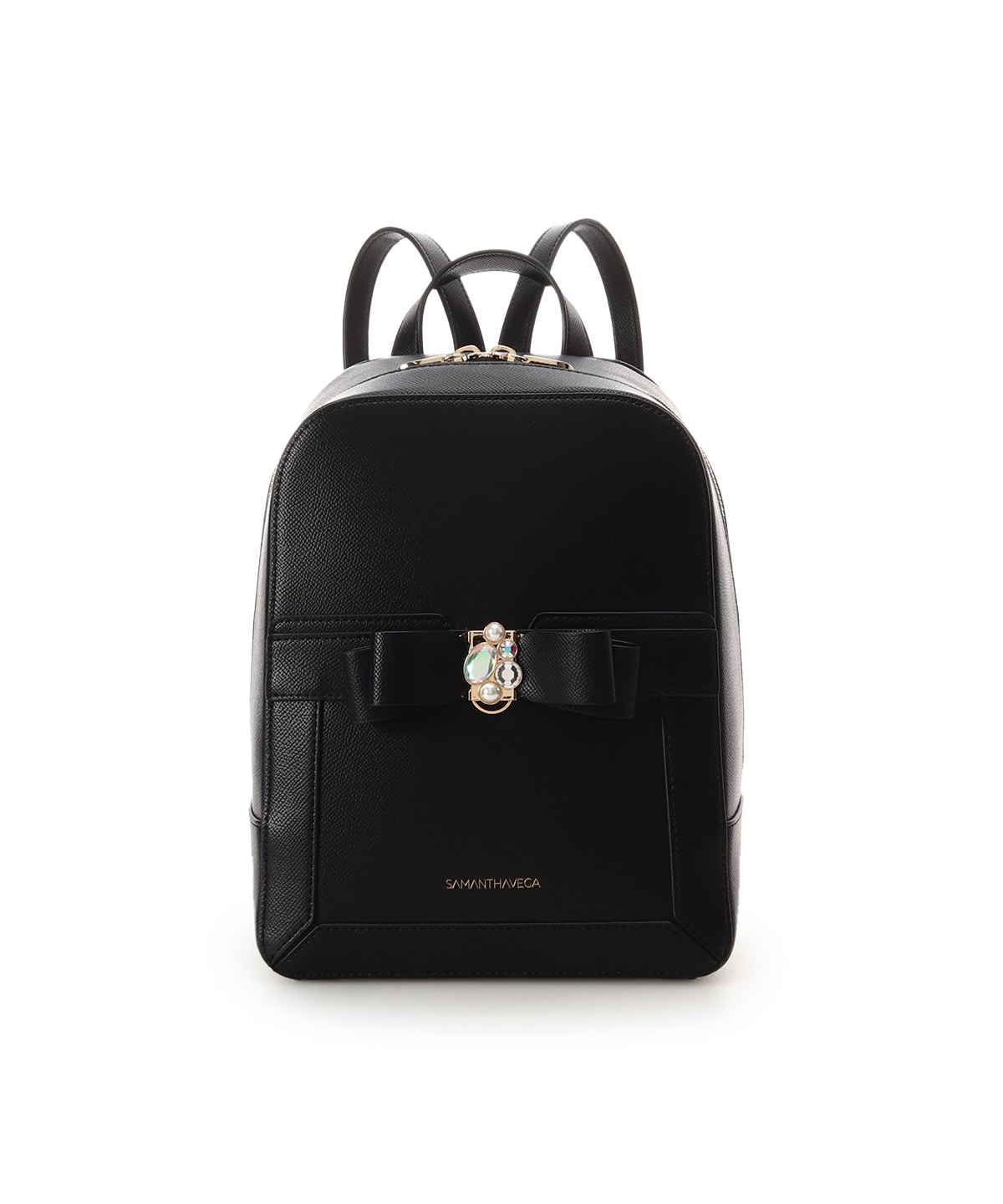 ジュエルリボンリュック(FREE ブラック): SAMANTHAVEGAサマンサタバサ