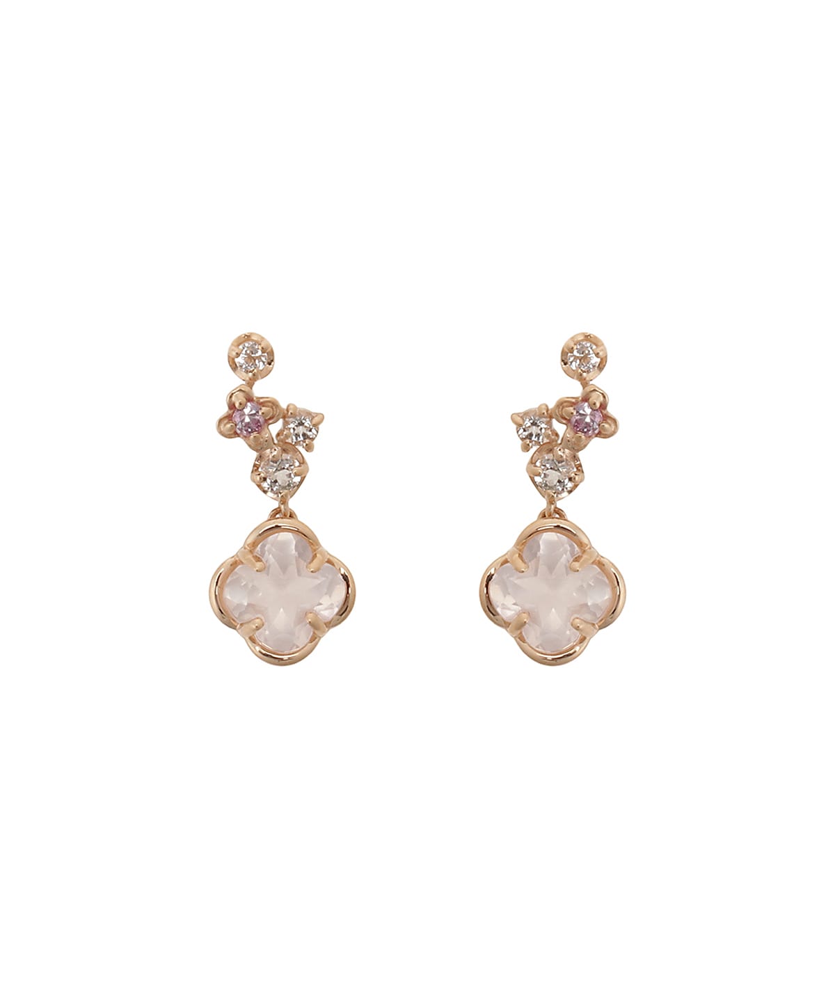 K10 PG フルーレットピアス(FREE K10 PG): Samantha Tiaraサマンサ