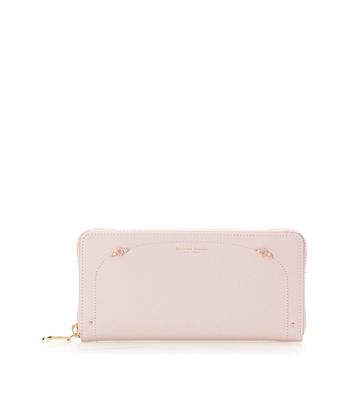 フラワーモチーフバンド 長財布(FREE ピンク): Samantha Thavasa Petit
