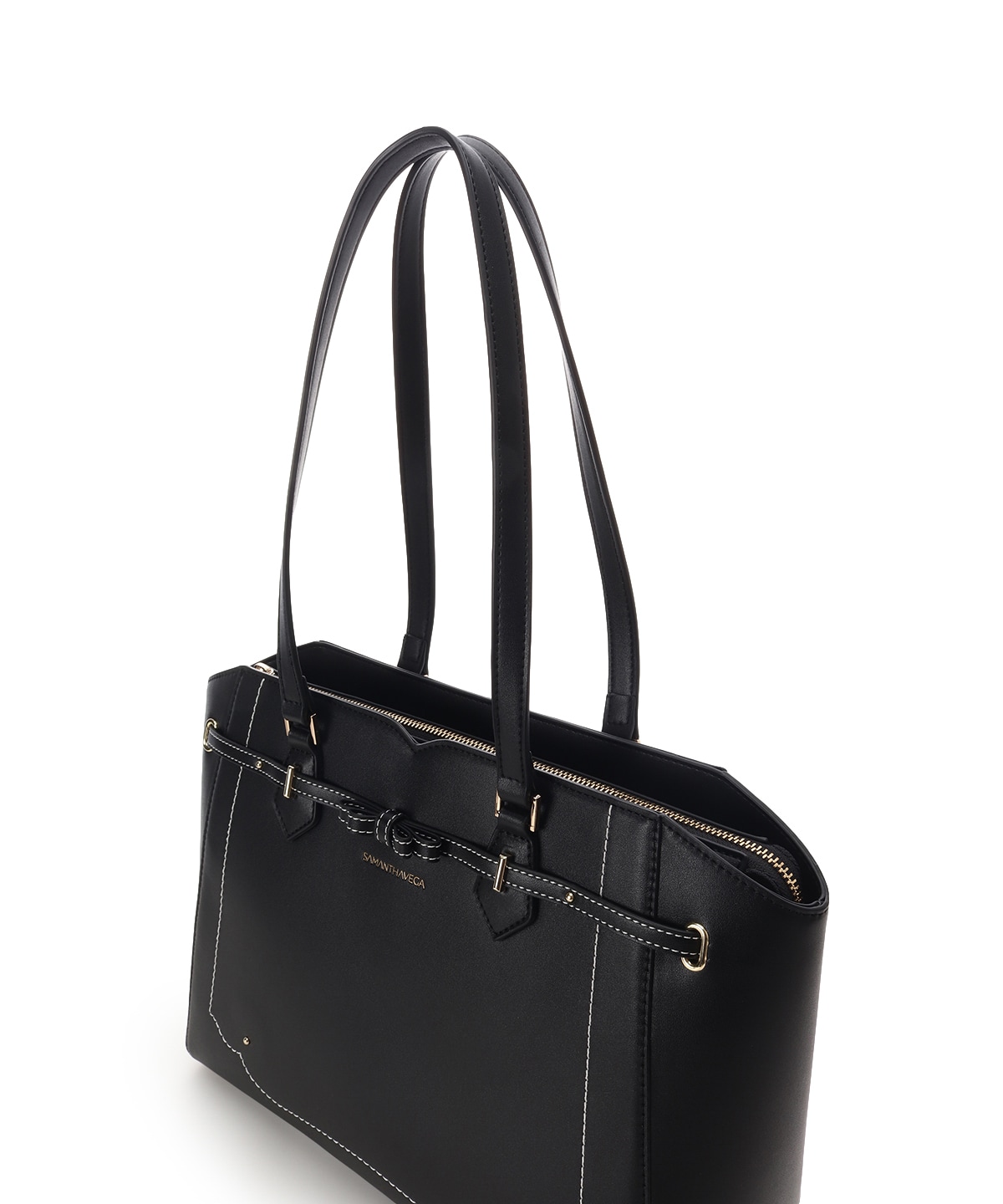 バレッタリボントートバッグ(FREE ブラック): SAMANTHAVEGAサマンサ