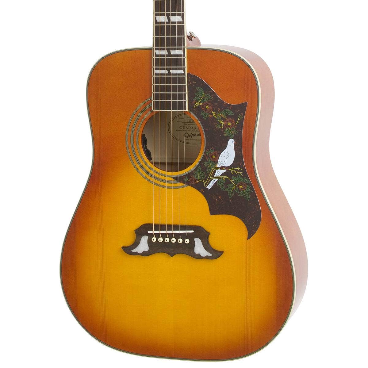 Buy sasku Epiphone Dove PRO Acoustic Electric Guitar | Sam Ash Music