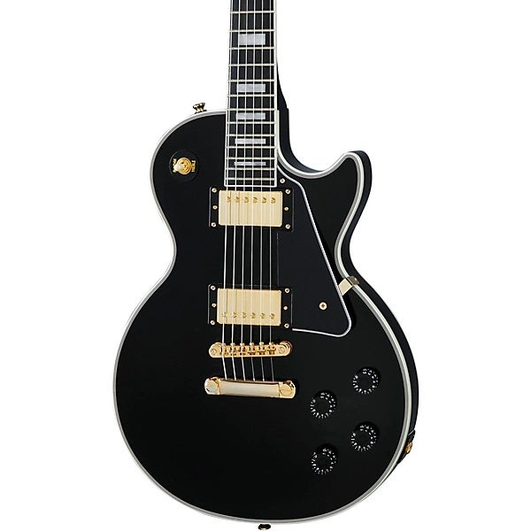 Buy sasku Epiphone Les Paul Custom Electric Guitar Ebony | Sam Ash