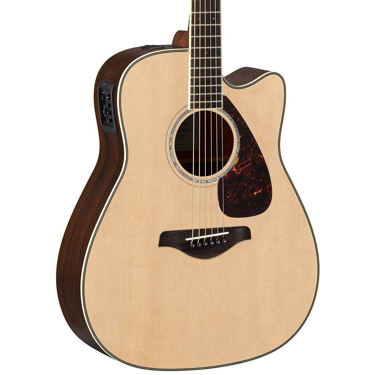 Buy sasku Yamaha FGX830C Acoustic Electric Guitar Natural | Sam