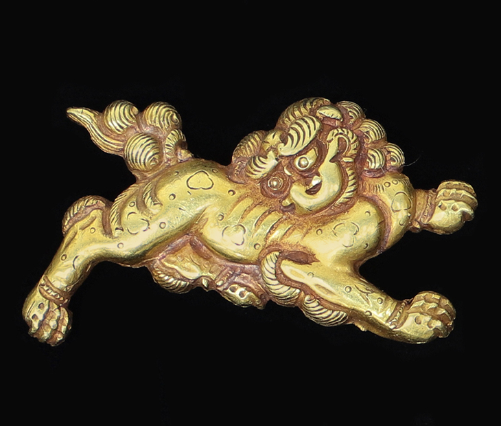 煙草入れ金具 達磨 金工象嵌 在銘 春明法眼 後藤法眼 二つセット 骨董