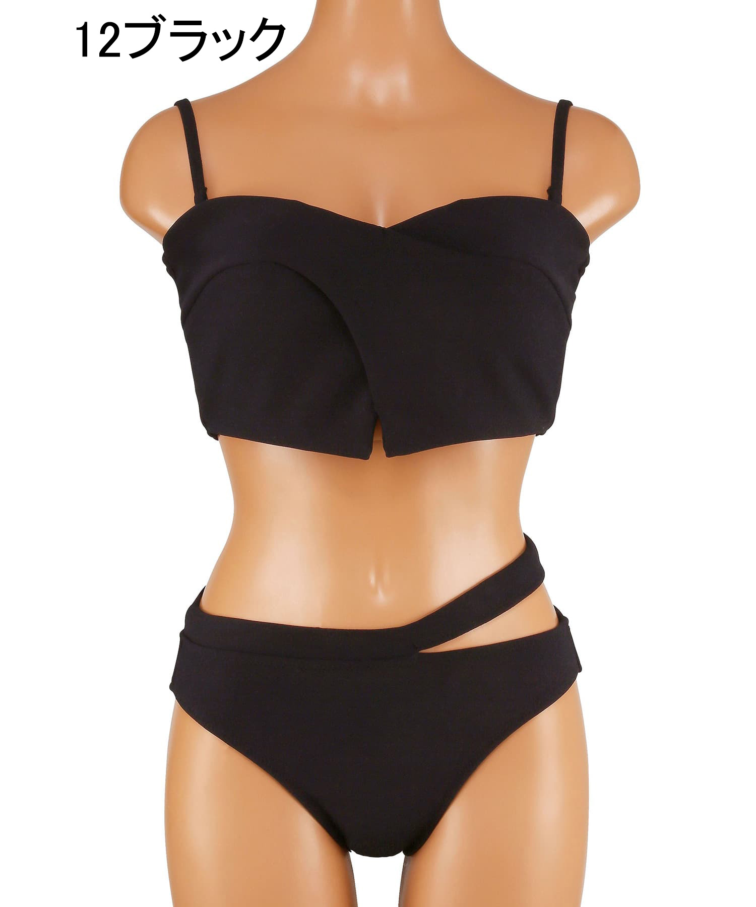 2025年新作】オシャレでかわいいクロスバンドゥビスチェビキニ 9M