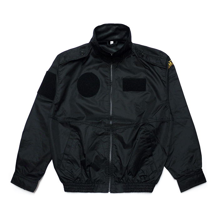 自衛隊グッズ ウインドブレーカー 海上自衛隊 ネームベース+ベルクロ2