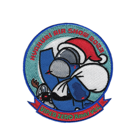 希少☆60th 航空自衛隊 ブルーインパルス クリスマス Xmas ワッペン