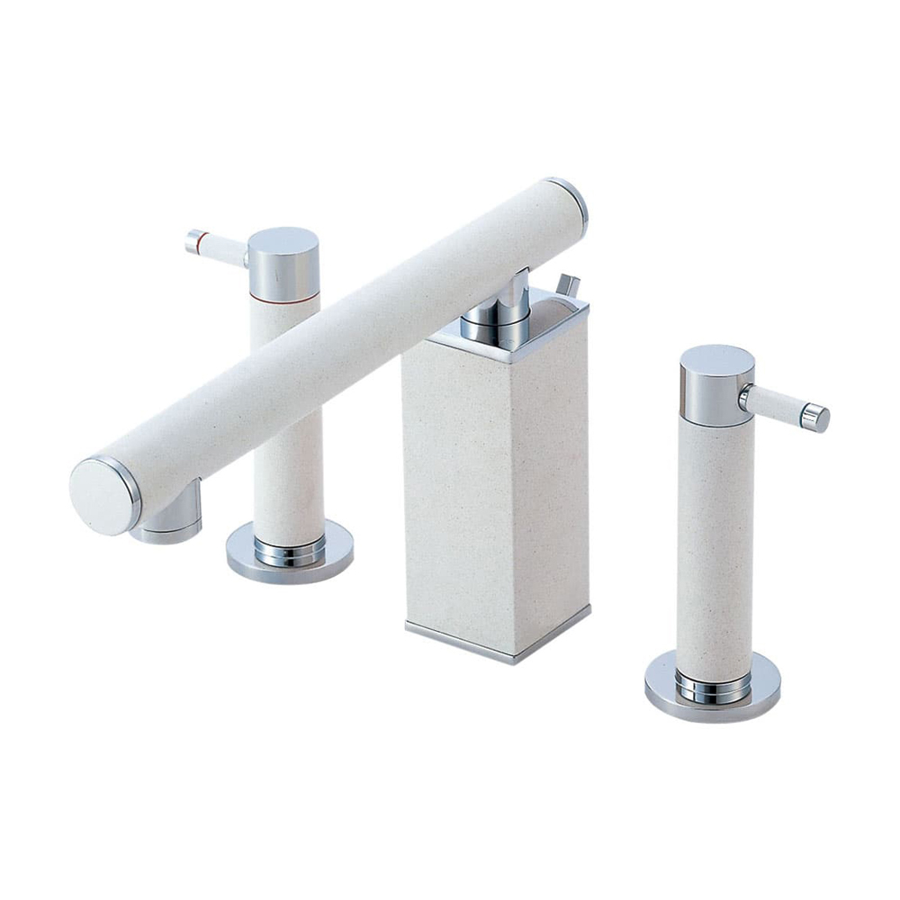 ツーバルブ洗面混合栓 | 商品のご案内 | SANEI｜デザイン性に優れた水