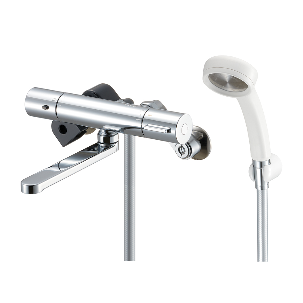 サーモシャワー混合栓 | 商品のご案内 | SANEI｜デザイン性に優れた水