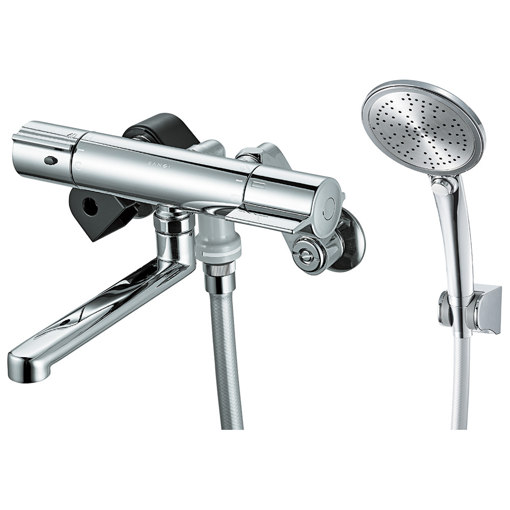 サーモシャワー混合栓 | 商品のご案内 | SANEI｜デザイン性に優れた水