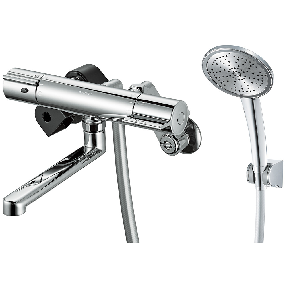 サーモシャワー混合栓 | 商品のご案内 | SANEI｜デザイン性に優れた水