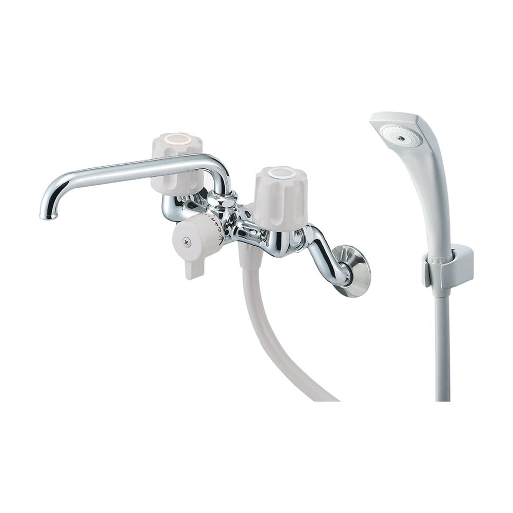 ツーバルブシャワー混合栓 | 商品のご案内 | SANEI｜デザイン性に優れ