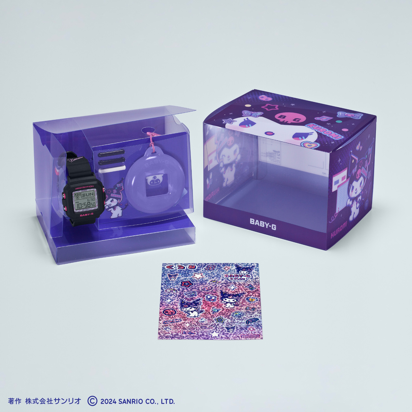 BABY-G」30周年応援アンバサダーを務めるクロミのコラボウォッチが登場