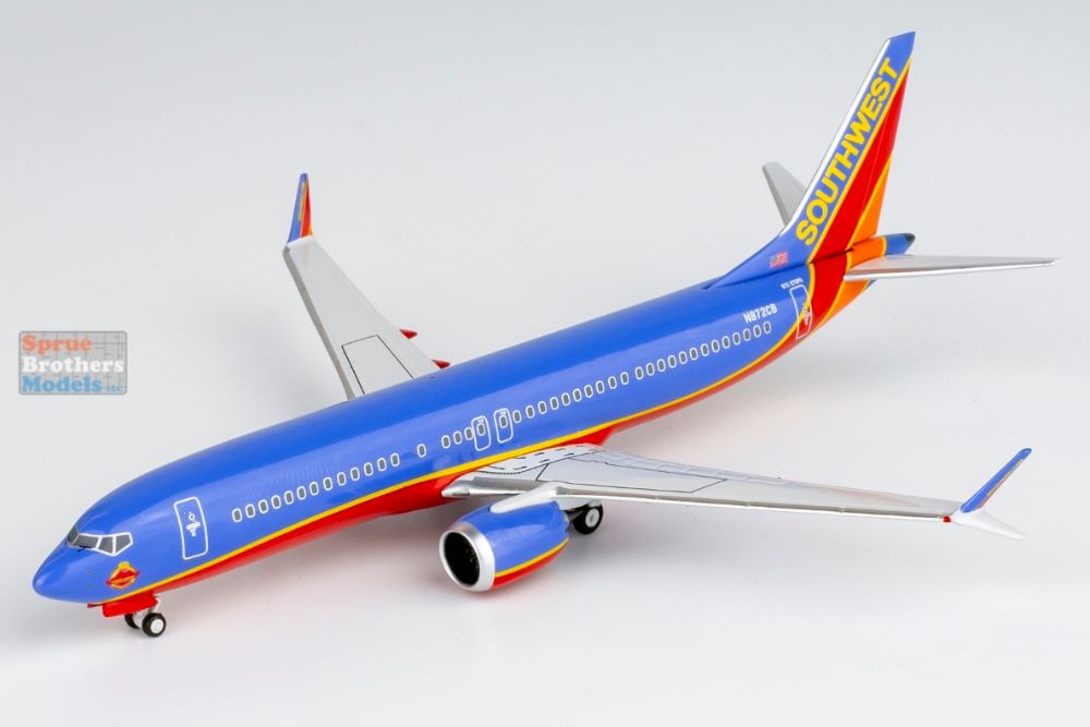 NGMSWA003 1:400 NG Model Lite Southwest Airlines B737 Max8 Reg