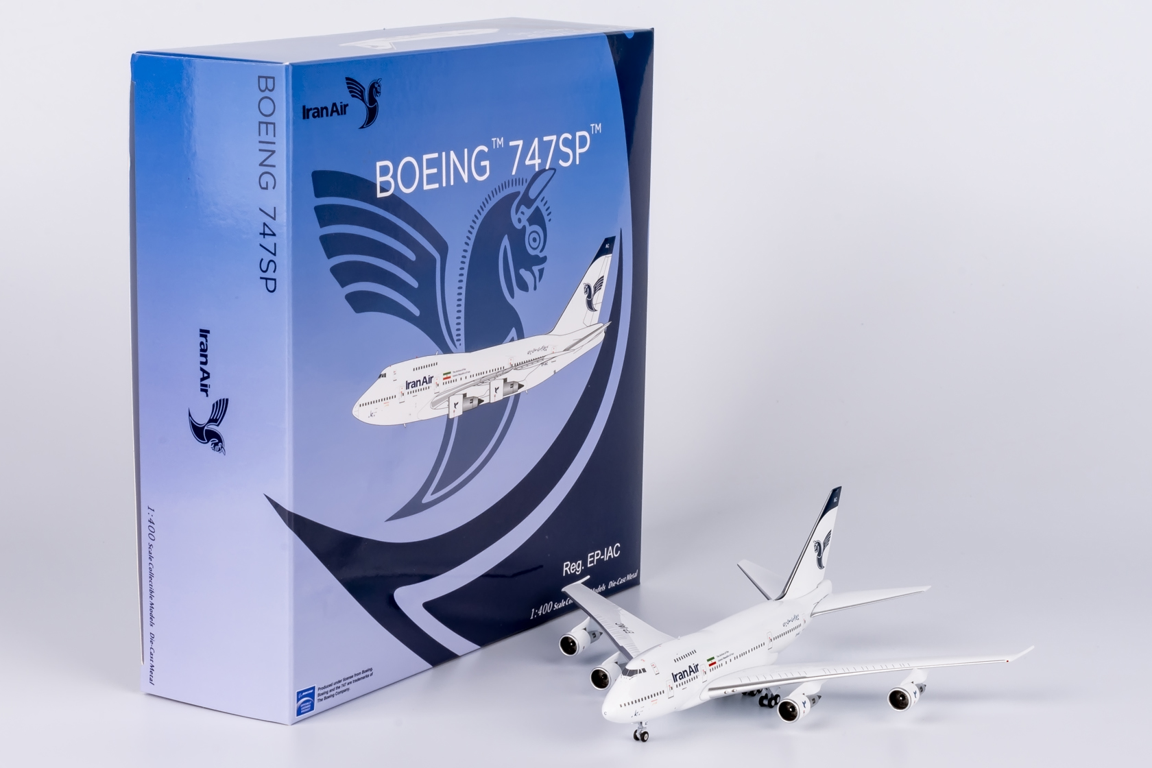 ScaleModelStore.com :: NG Models 1:400 - 07041 - Iran Air Boeing 747SP