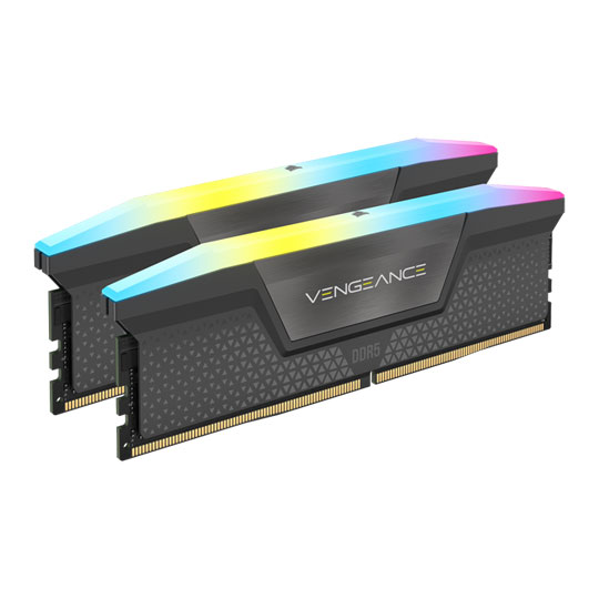 Corsair Vengeance RGB Grey 32GB 6000MHz Dual Profile DDR5 Memory