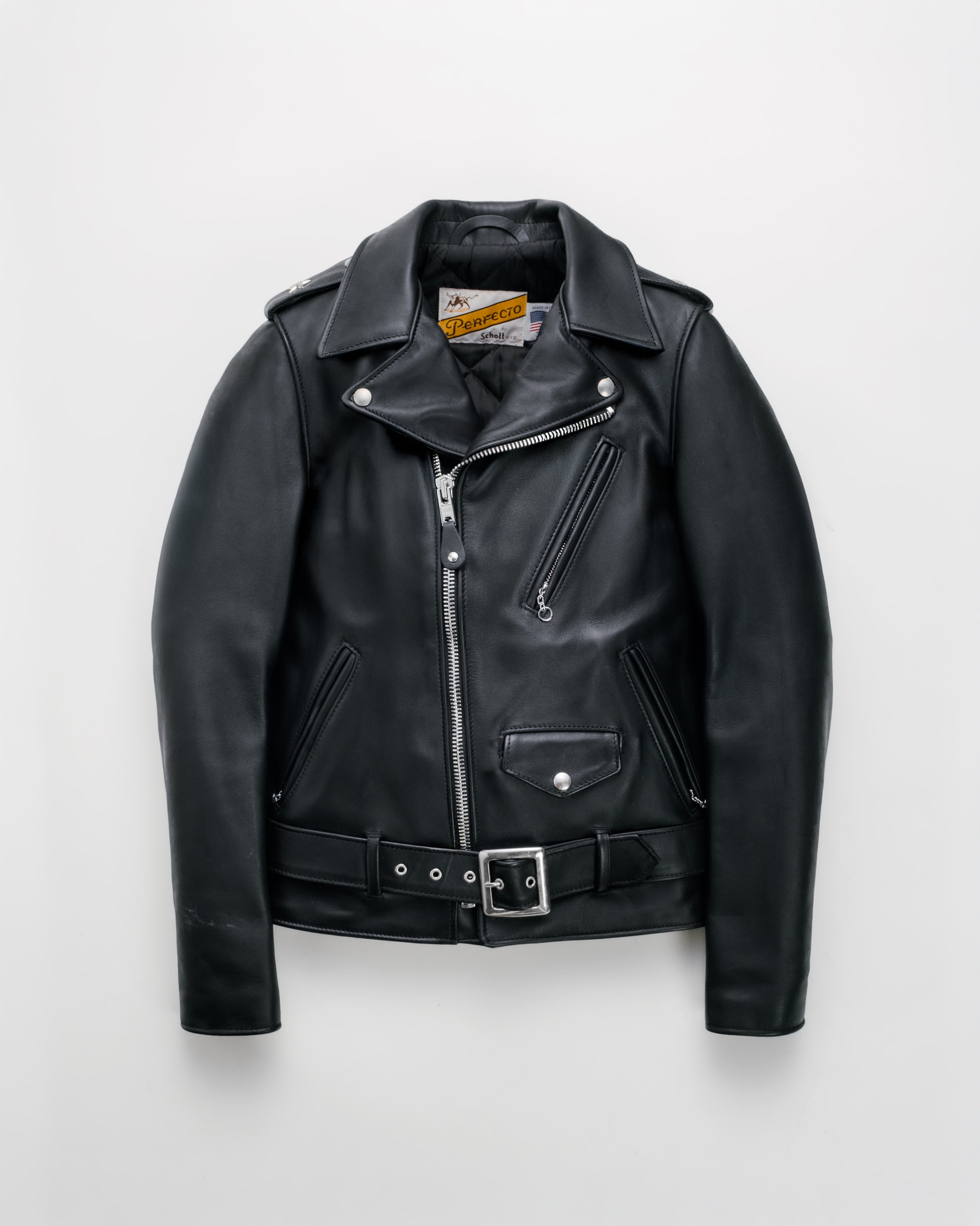 PER62 | Teacore Cowhide Perfecto® Motorcycle Jacket – Schott N.Y.C.