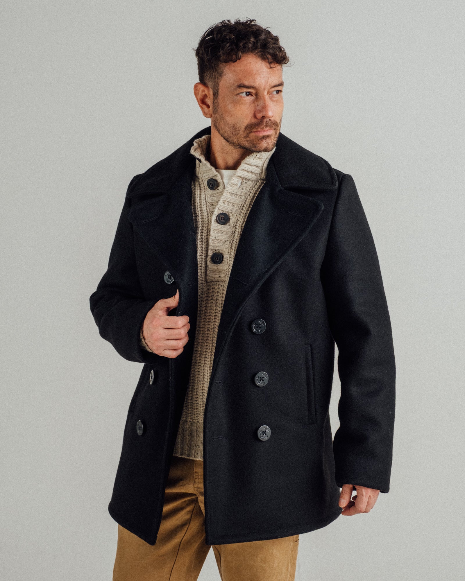 740 | The Original US Navy Peacoat – Schott N.Y.C.