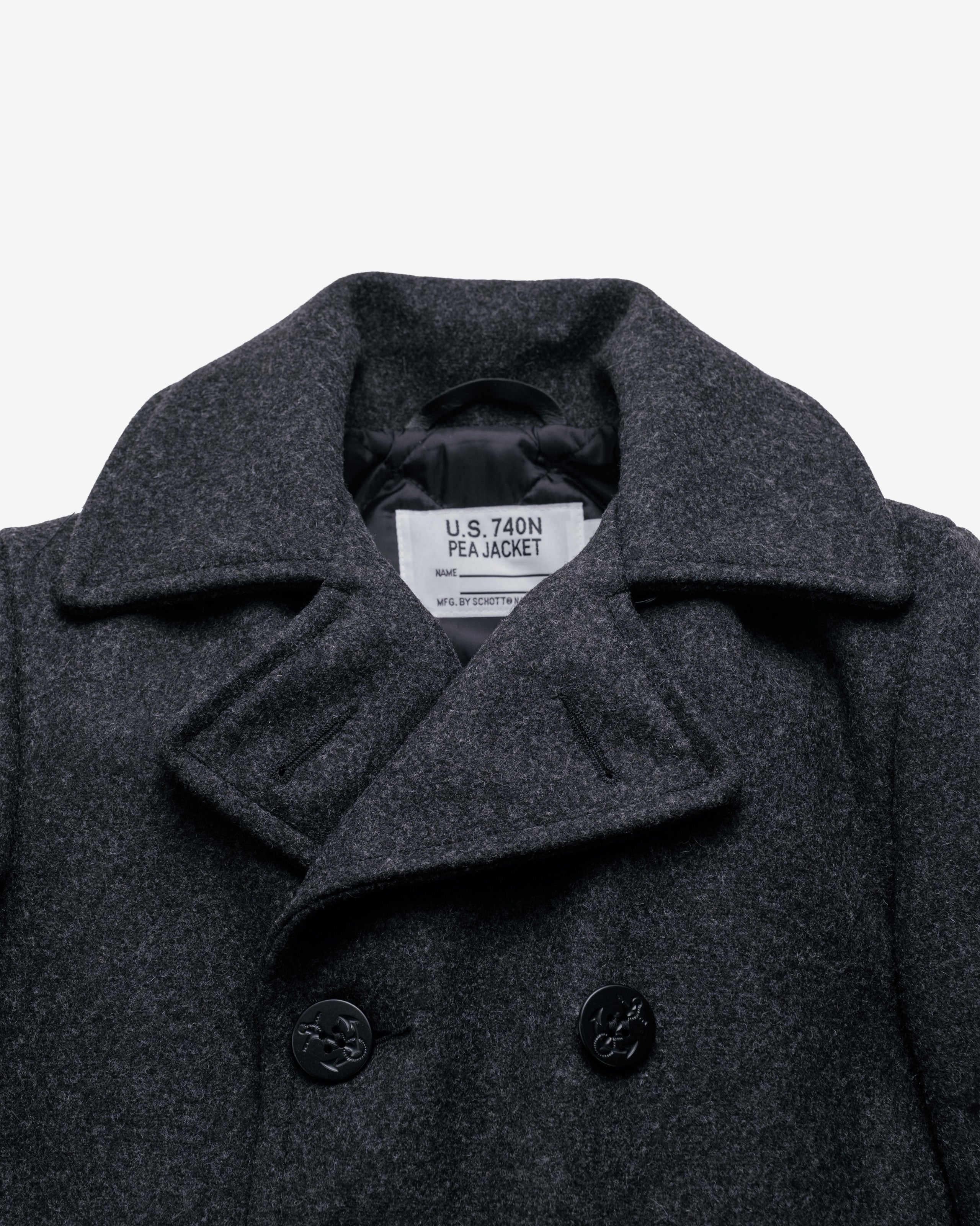 740 | The Original US Navy Peacoat – Schott N.Y.C.