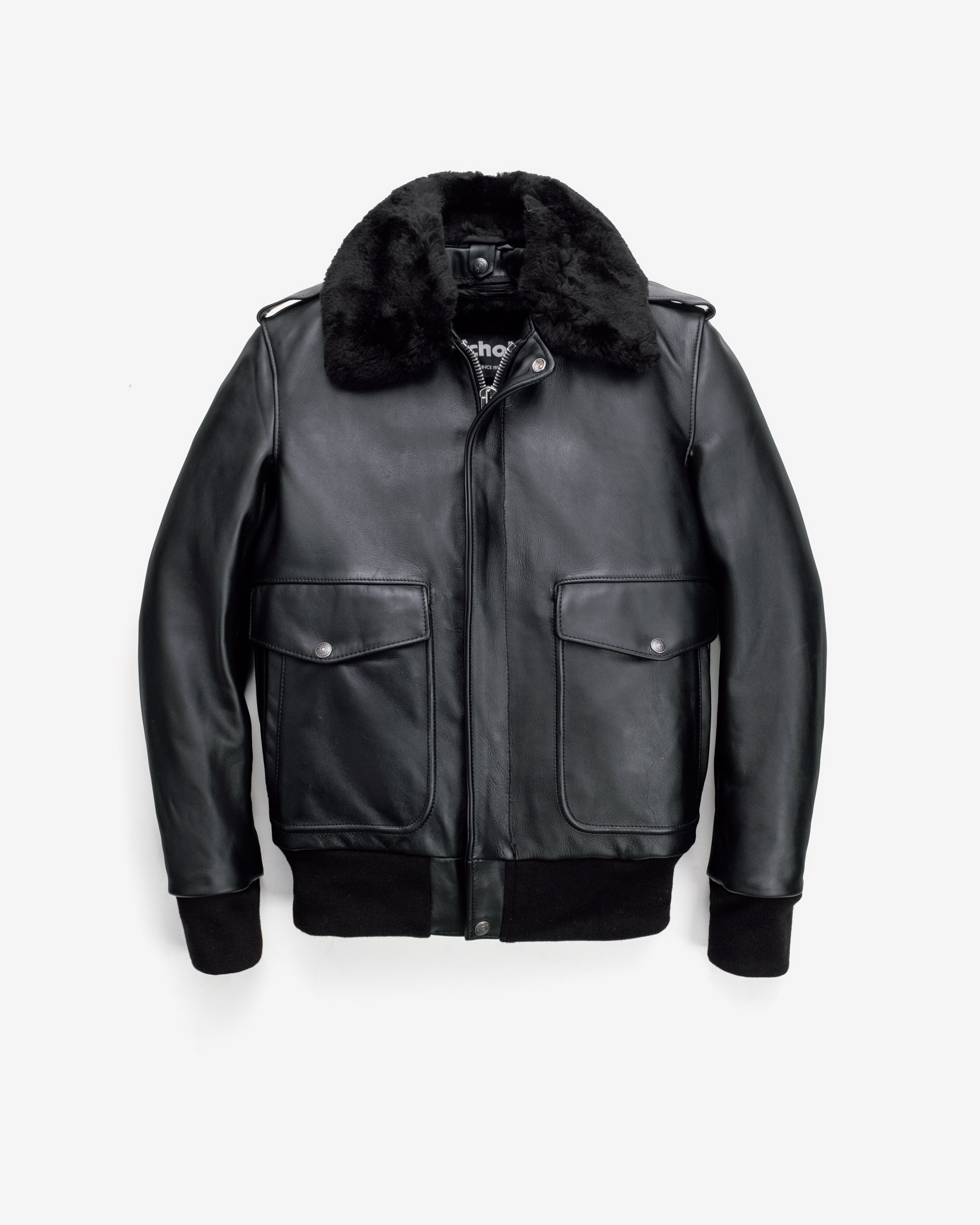 184SM | A-2 Naked Cowhide Leather Flight Jacket – Schott N.Y.C.