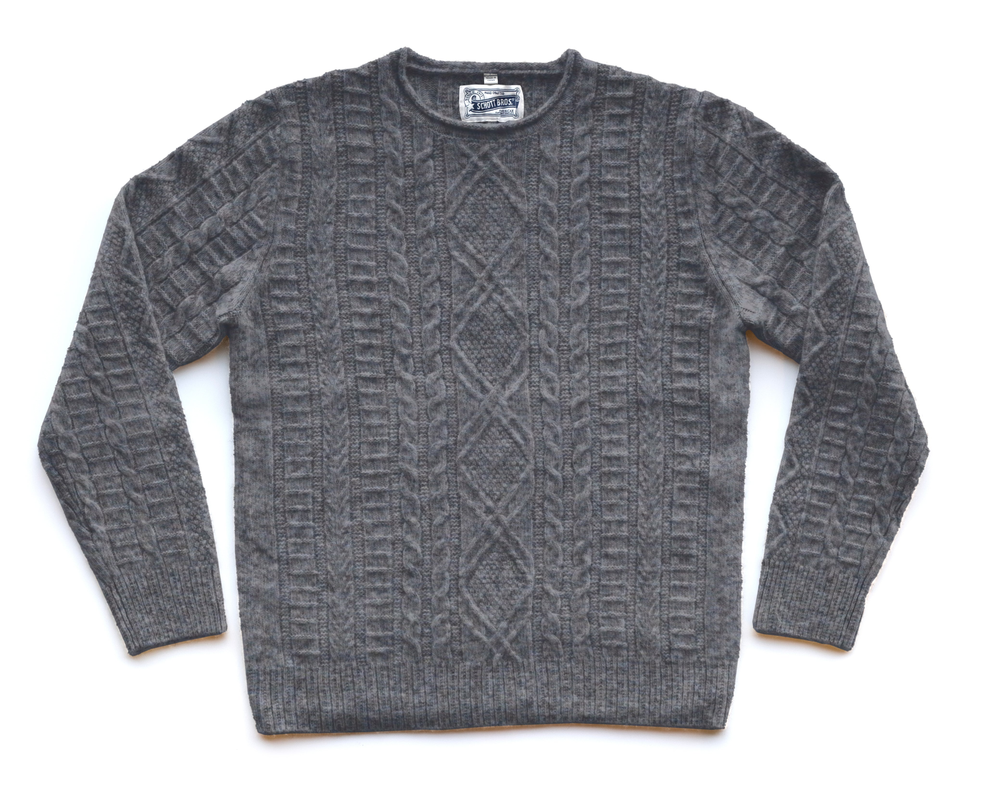 SW2542 - Tri-Blend Crewneck Sweater – Schott N.Y.C.