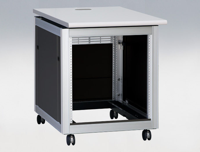 19インチマウント付デスクキャビネット Cタイプ RKDN シリーズ RKDN