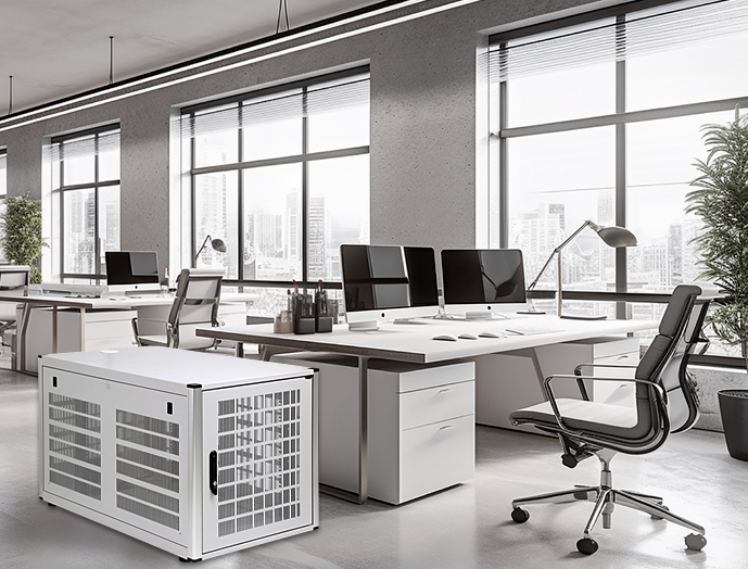 サステナブルオフィスラック SOR シリーズ SOR-16U6080VN1｜19インチ