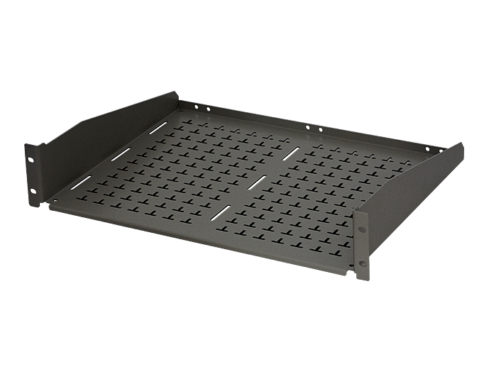 収納棚（アルミ製） RSEH シリーズ RSEH-2U35A-BN1｜19インチラック