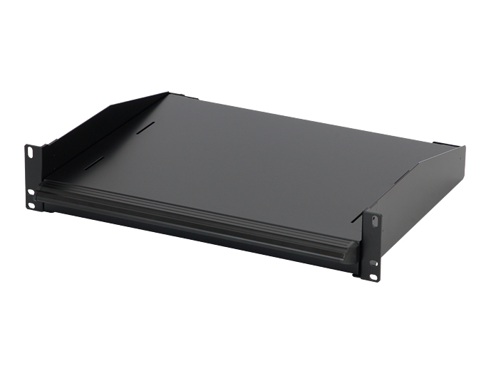 ラッチ付スライド収納棚 RSWF2 シリーズ RSWF2-0835L-N1｜19インチ