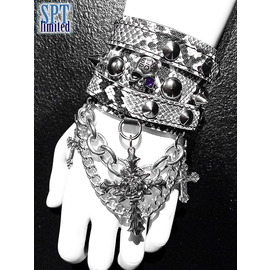 SEXPOT TOKYO 限定カスタム】CUSTOM CROSS ベルト リストバンド BLD